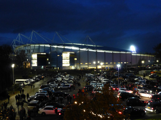 KC Stadium at Night